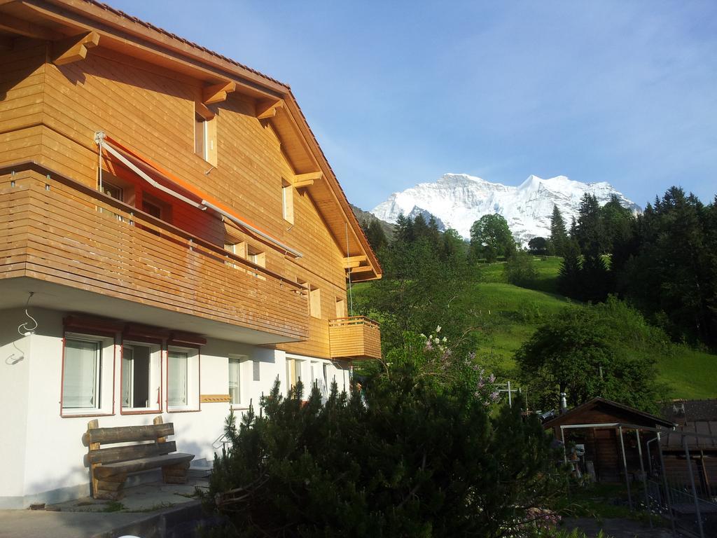 Chalet Viola - Verena's Loft Wengen Bagian luar foto
