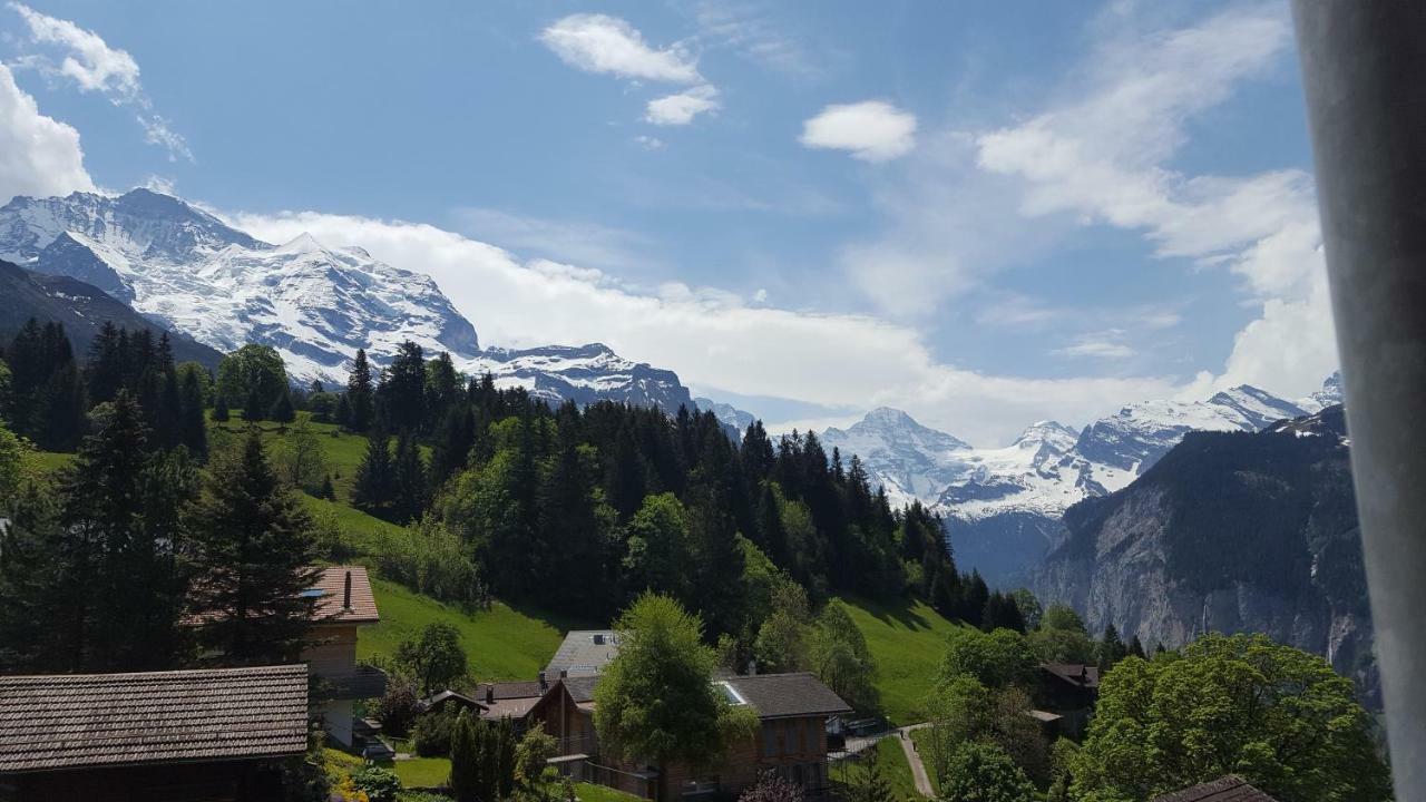 Chalet Viola - Verena's Loft Wengen Bagian luar foto